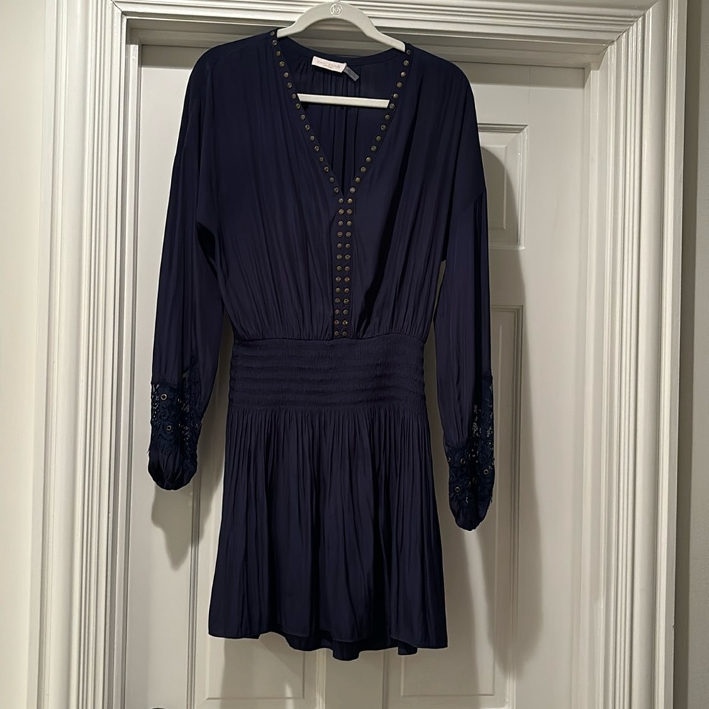 Ramy Brook Navy Mini Dress - size S